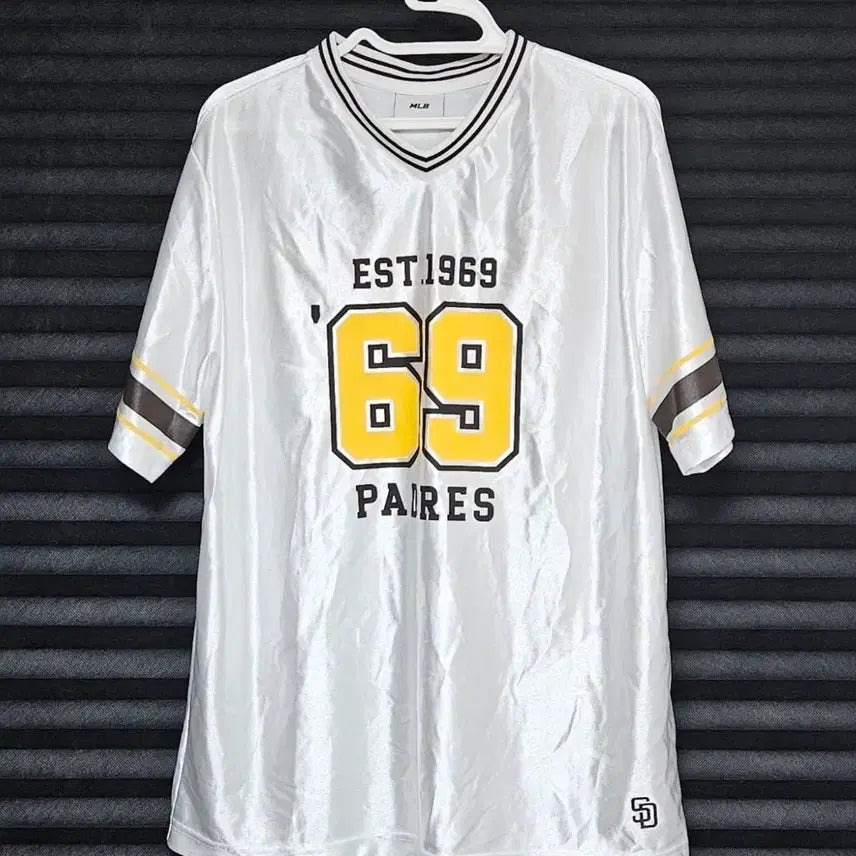 [BUNJANG] MLB San Diego Padres Satin Shirt / M95 MLB 샌디에고 파드리스 새틴 셔츠