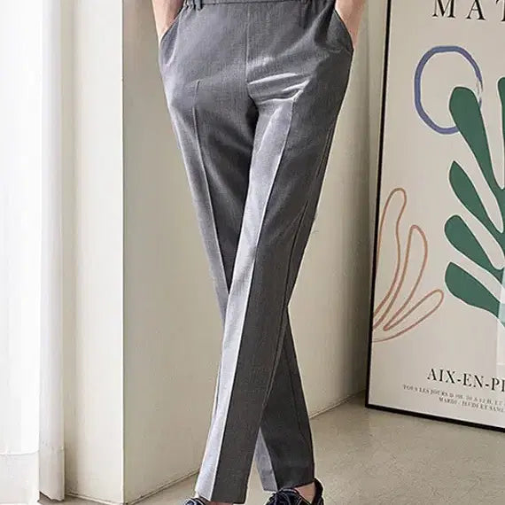 [BUNJANG] Men's Summer Banding Dress Pants 32 / 새옷 남성슬랙스32 여름 정장 팬츠 밴딩 바지 쿨맥스