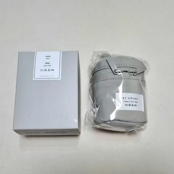 [BUNJANG] BIamore Mini Travel Pouch Grey / 바이아모레 미니 트래블 파우치 그레이