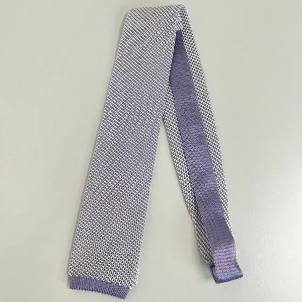 [BUNJANG] Authentic Tom Ford Shield Knit Necktie Purple / [정품] 톰포드 실드 니트 넥타이 퍼플
