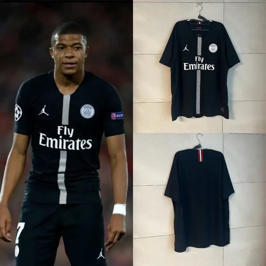 [BUNJANG] Jordan x Paris Saint-Germain 18-19 PSG Third Jersey (2XL) / [2XL] 조던X파리생제르망 18-19 PSG 써드 유니폼
