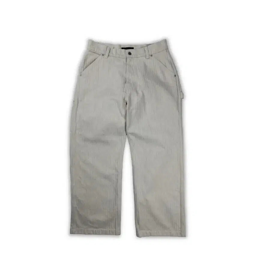[BUNJANG] Less 009 HBT Ecru New Work Pants / [32] 뤠쓰 009 hbt 에크루 새상품