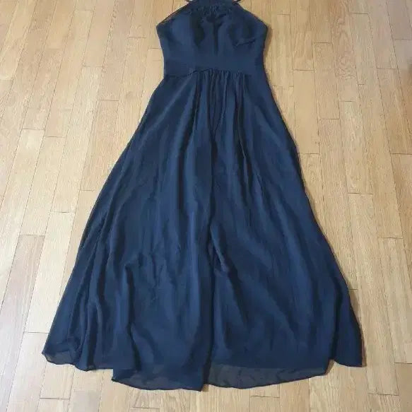 [BUNJANG] USA Black Sleeveless Long Dress / USA블랙 민소매 롱 원피스