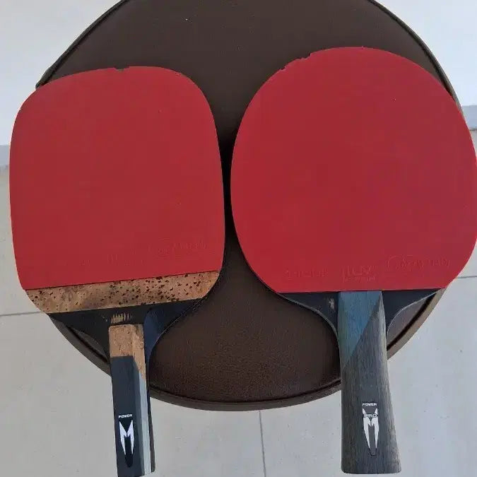 [BUNJANG] Table Tennis Racket Set (2 Rackets) / 탁구라켓 2개 세트