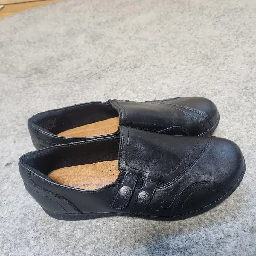 [BUNJANG] Rockport Women's Loafers Black - Size 255 / 미사용 //락포트 여성 로퍼 블랙-255