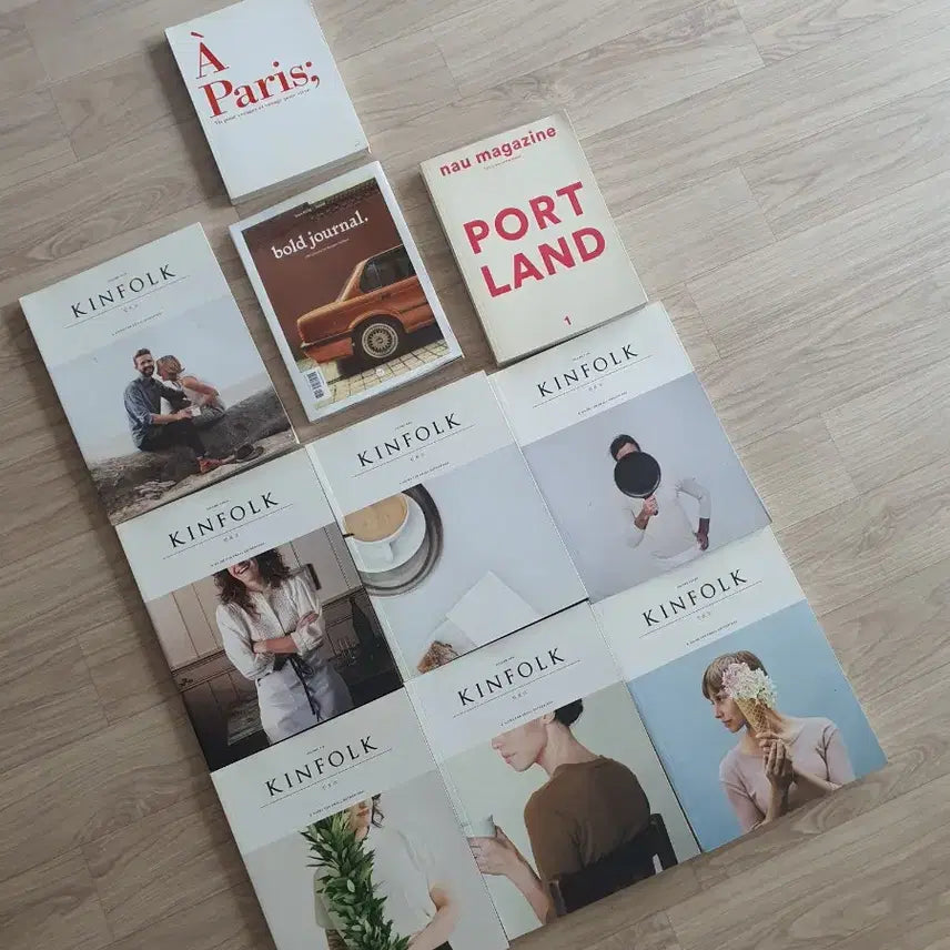 [BUNJANG] Kinfolk Magazine 6 Types + Bold Journal Total 10 Types Bundle Interior Magazine / 킨보크잡지6종+볼드저널등 총10종 일괄!인테리어 잡지