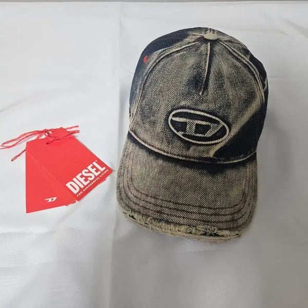 [BUNJANG] Diesel Seymon Denim Baseball Cap / 디젤 세이몬 데님 볼캡 모자