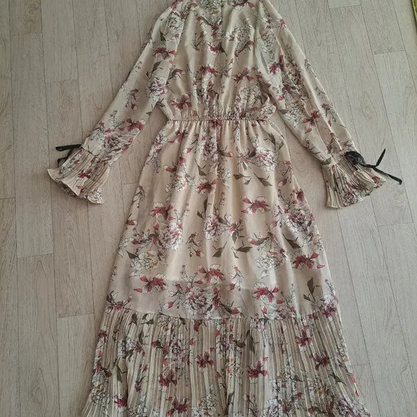 [BUNJANG] Chiffon Long Dress / 쉬폰 롱원피스