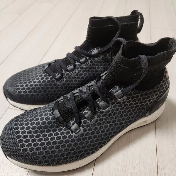 [BUNJANG] Under Armour UA HOVR Reactor Mid Running Shoes Black 3020313-001 Men's Size 270 / 새상품급)언더아머 러닝화 UA 호버 리액터 미드 3020313-001 운