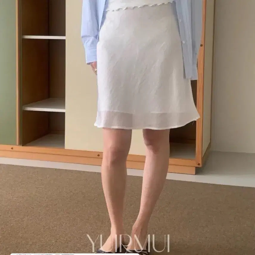 [BUNJANG] verveine Silky Tencel Flare Midi Skirt / verveine 버베인 실키 텐셀 플레어 미디 스커트