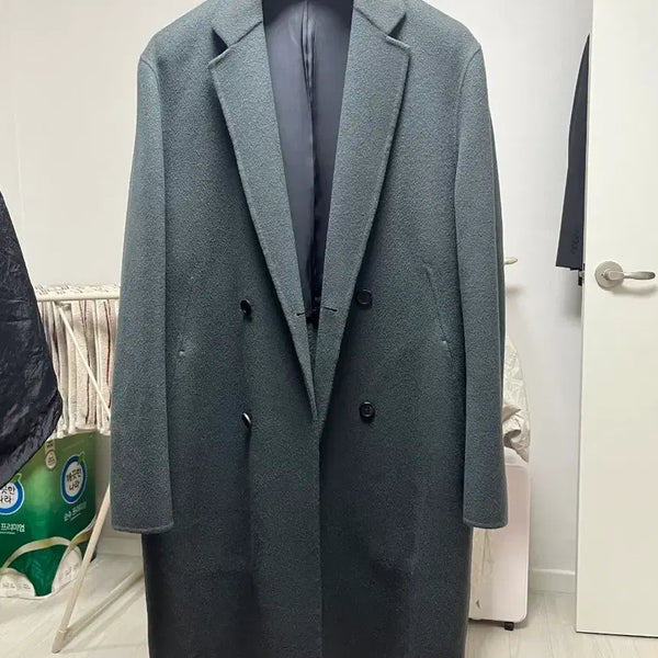 [BUNJANG] Time Homme Cashmere Blend Double Coat Size 48 / A급) 타임옴므 캐시미어 48% 더블코트