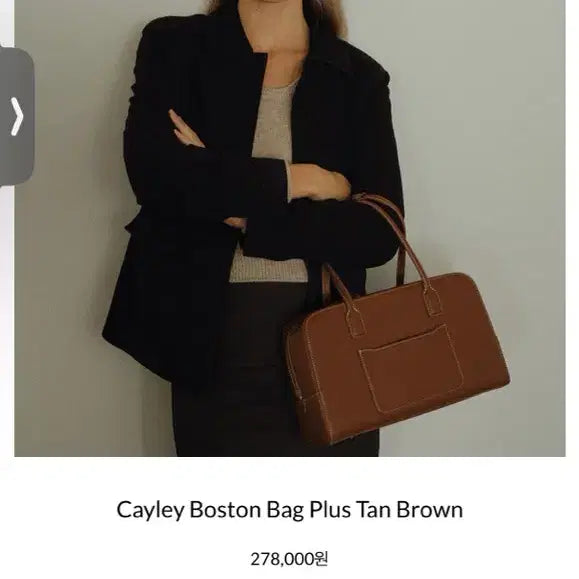 [BUNJANG] Demellier Cali Boston Bag Tan Brown / 드메리엘 케일리 보스턴 백 상태 좋음/11am 고걸 올라이츠 마이림