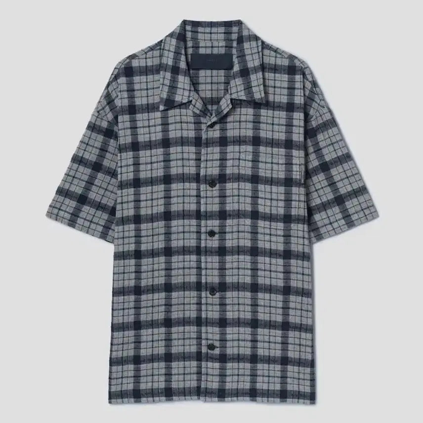 [BUNJANG] Juun.J 26SS Comma Check Shirt Size 50 / 준지 26ss 콤마 체크 셔츠 50