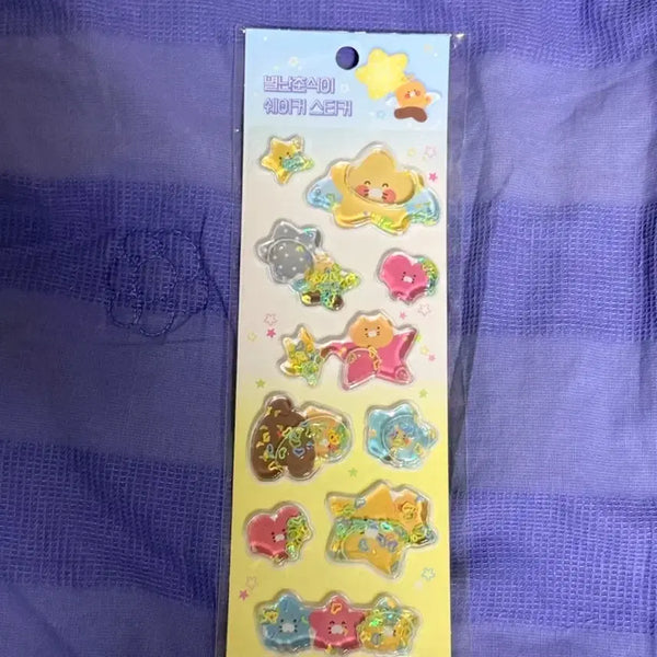 [BUNJANG] Kakao Friends Star Sticker / 별난춘식이 페어키 스타 스티카카오프렌즈