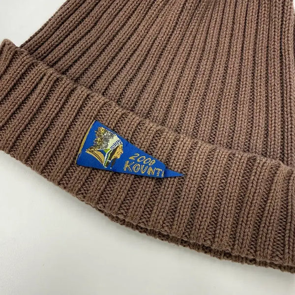 [BUNJANG] Kapital Wool Beanie Brown / 캐피탈 비니 브라운