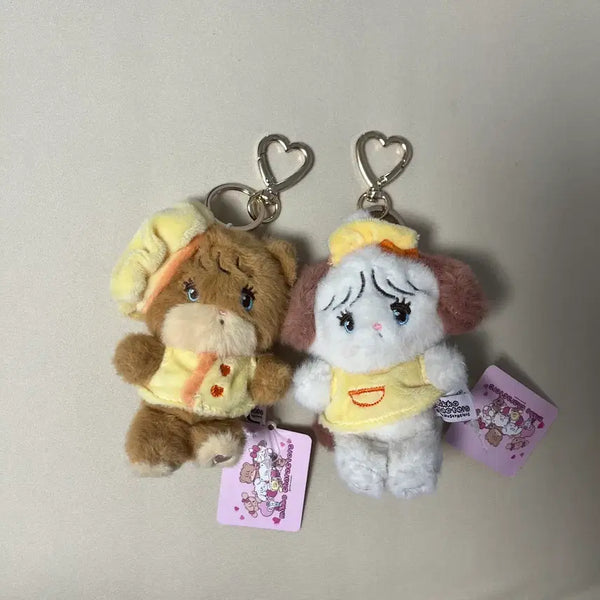 [BUNJANG] Miko Characters Cafe Soufflé & Latte 8cm Keyring Set / [새상품] 일괄 미코캐릭터즈 카페 수플레,라떼 8cm 2종세트 키링