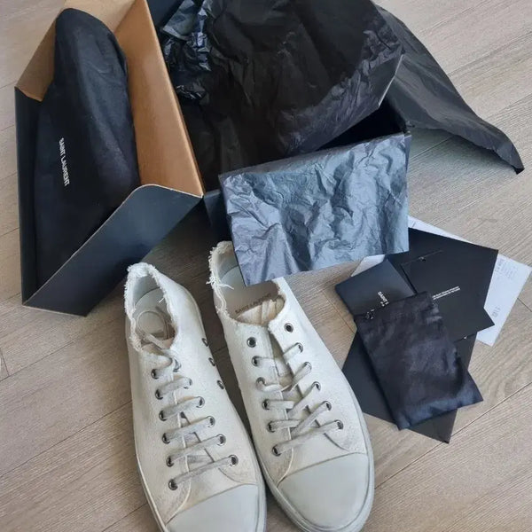 [BUNJANG] Saint Laurent Bedford Sneakers Size 41 / 생로랑  베드포드 데미지 41 사이즈