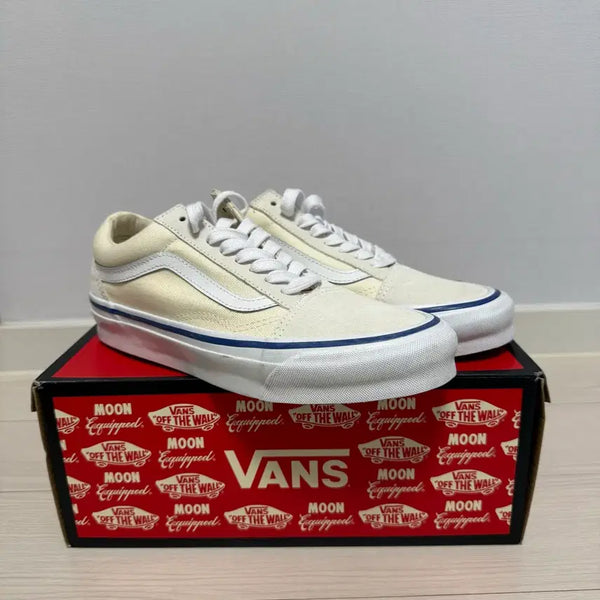 [BUNJANG] Vans Vault Old Skool Suede Canvas Ivory / 반스 볼트 올드스쿨 250