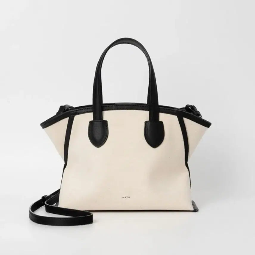[BUNJANG] Sartore TYE Tote Canvas Bag (Beige) / 사르투 TYE tote canvas bag (Beige) 타이토트캔버스백