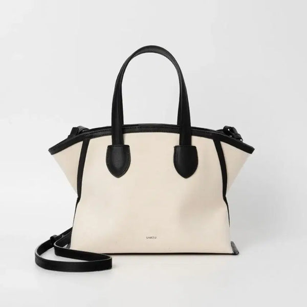 [BUNJANG] Sartore TYE Tote Canvas Bag (Beige) / 사르투 TYE tote canvas bag (Beige) 타이토트캔버스백