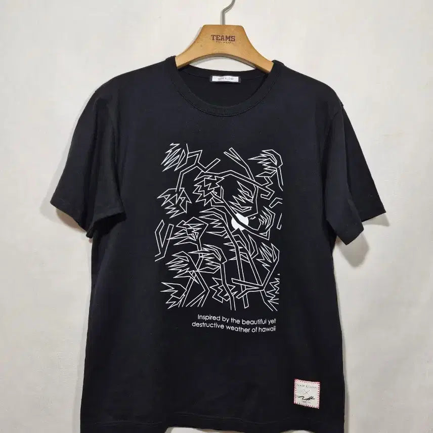 [BUNJANG] Mark &ロナ Graphic Print Short Sleeve T-Shirt / 마크앤로나 반팔티셔츠 정품