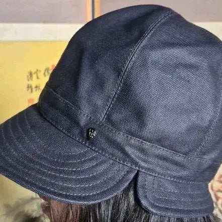[BUNJANG] Helen Kaminski Bucket Hat Navy Black M / 헬렌카민스키 버킷햇 네이비블랙 M