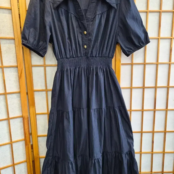 [BUNJANG] Muzak Caravan Banding Long Dress / 무자크 카라밴딩 롱원피스 프리