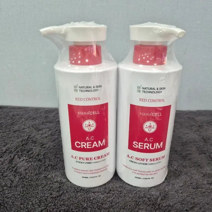 [BUNJANG] Haracell A.C Pure Cream & Soft Serum Set / 하라셀(무료배송)A.C퓨어크림,세럼