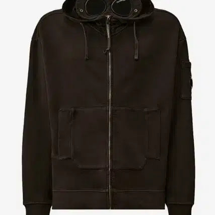 [BUNJANG] CP Company FW25 Men's Fleece Boxy Goggle Zip-Up (Size 90) / CP컴퍼니 FW25 남성 플리스 박시 고글 집업 (90)
