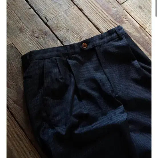 [BUNJANG] Wardrobe No.41 Bartender Pants (Wool Stripe) / 워드로브41  bartender pants(wool stripe)