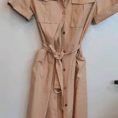 [BUNJANG] ACCBEE Linen Dress/Jacket / ACCBEE 린넨 원피스겸용 38