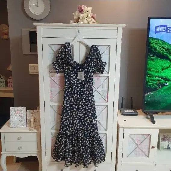 [BUNJANG] Tiren Long Dress / 티렌 롱원피스/55 새상품