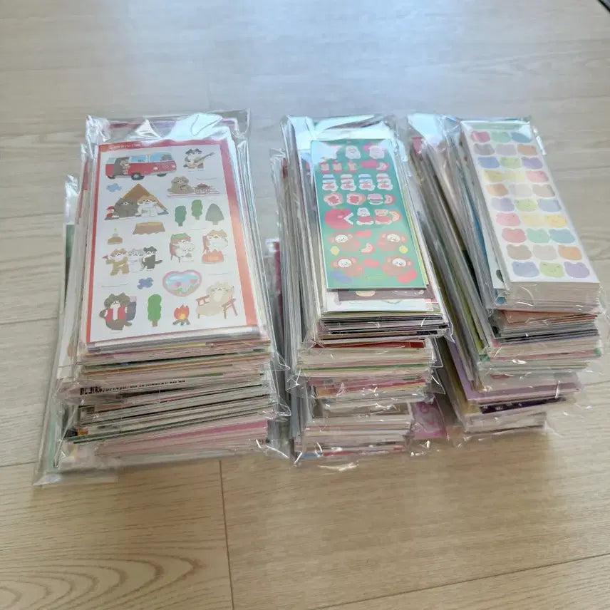 [BUNJANG] 1,000 Piece Seal Sticker Bundle Set / 씰스티커 대량 일괄처분 1,000장