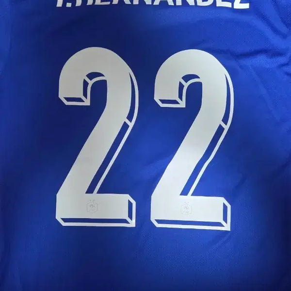 [BUNJANG] France National Team T. Hernandez #22 Jersey / 프랑스 대표팀 T.에르난데스 22번 유니폼