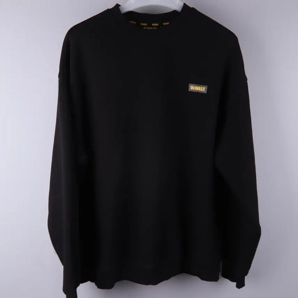 [BUNJANG] DEWALT Heritage Print Logo Sweatshirt Black / DEWALT 디월트 헤리티지 프린트로고 스웻셔츠 블랙 (1) 5092
