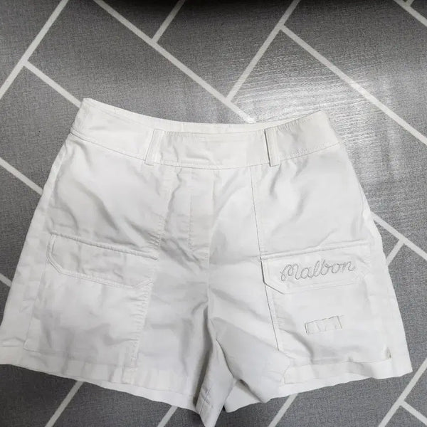 [BUNJANG] Malbon Genuine Women's Golf Pants Size 67 / 말본정품흰바지67사이즈