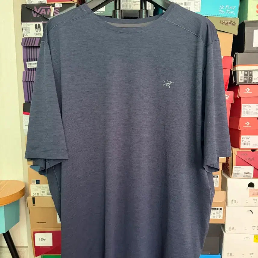 [BUNJANG] Arc'teryx Cormac Crew T-Shirt (Black Sapphire) / [XXL]아크테릭스 코막 크루 반팔 티셔츠 (블랙사파이어)