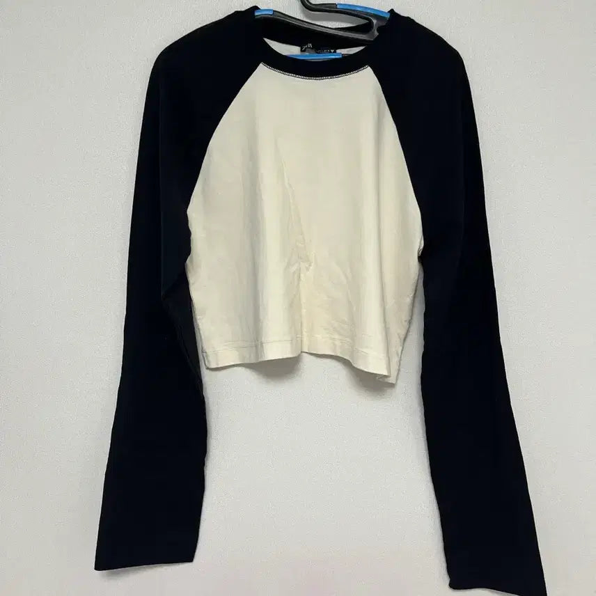 [BUNJANG] Zara Cropped Raglan T-Shirt / 자라 크롭 나그랑티셔츠