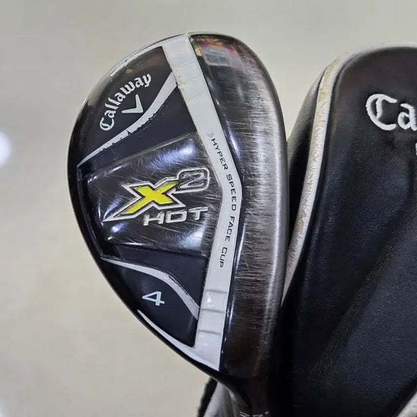 [BUNJANG] Callaway X2 Hot 4 Hybrid 22 Degrees, Regular Flex, Used / 캘러웨이 X2 HOT 4번 유틸리티 22도 R 중고 하이브리드 골프채