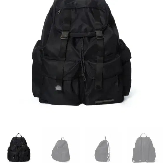 [BUNJANG] 로우로우 (RAWROW) City Walker Rucksack Backpack Maxi Black / 로우로우 시티 워커 럭색 백팩 블랙 맥시 영수증 택 포함