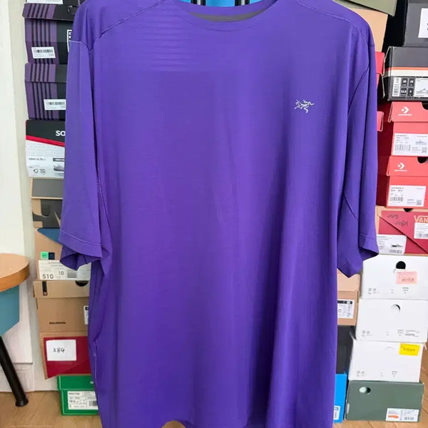 [BUNJANG] Arc'teryx Cormac Crew T-Shirt (Aioli Heather) XXL / [XXL]아크테릭스 코막 크루 반팔 티셔츠 (아이올리 헤더)