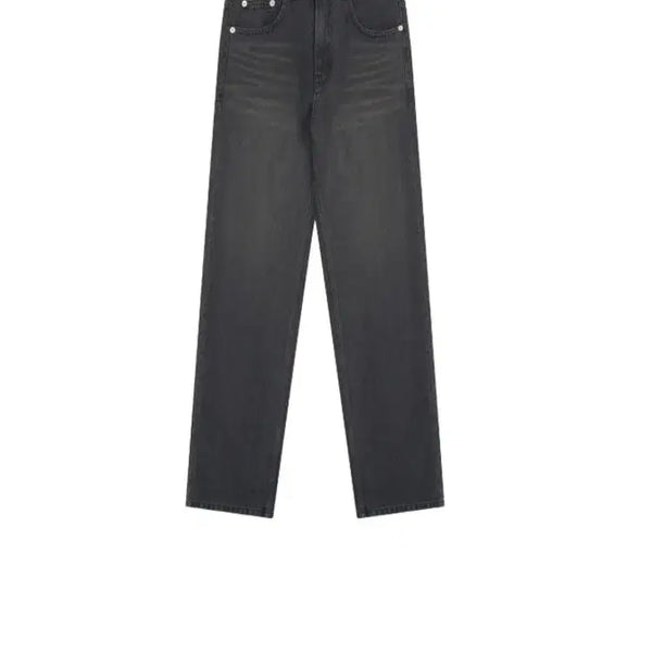 [BUNJANG] Straight Denim Pants Grey Black (New) / 스트레이트 데님 팬츠 S 그레이 블랙 (새상품)