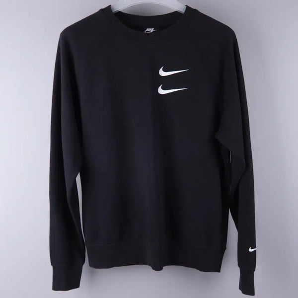 [BUNJANG] Nike Swoosh Futura Crew Neck Sweatshirt / 나이키 스우시 퓨추라 크루탑 맨투맨 (S) 5097