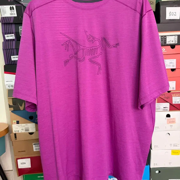 [BUNJANG] Arc'teryx Cormac Crew T-Shirt (Groovy Heather) / [XXL]아크테릭스 코막 크루 반팔 티셔츠 (그루비 헤더)