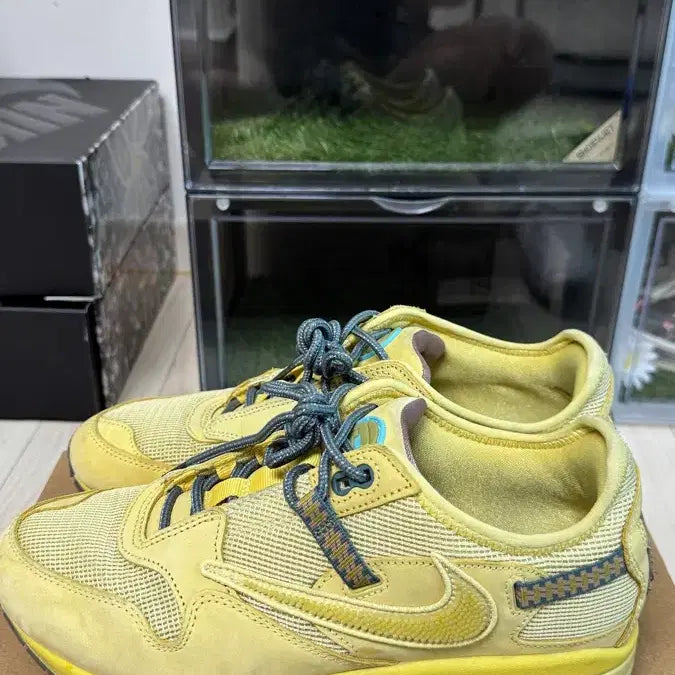 [BUNJANG] Nike x Travis Scott Air Max 1 Cactus Gold / 나이키 x 트래비스 스캇 에어맥스 1 캑터스 골드 275 상태좋음