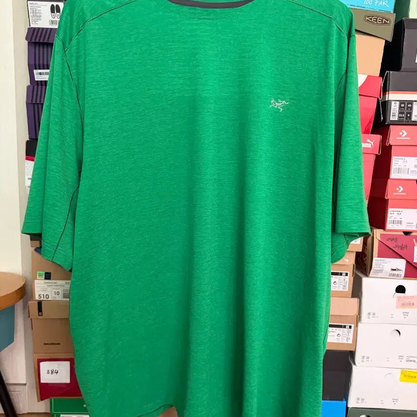 [BUNJANG] Arc'teryx Rho LT Crew Jungle Heather T-Shirt XXL / [XXL]아크테릭스 코막 크루 정글 헤더 반팔 티셔츠