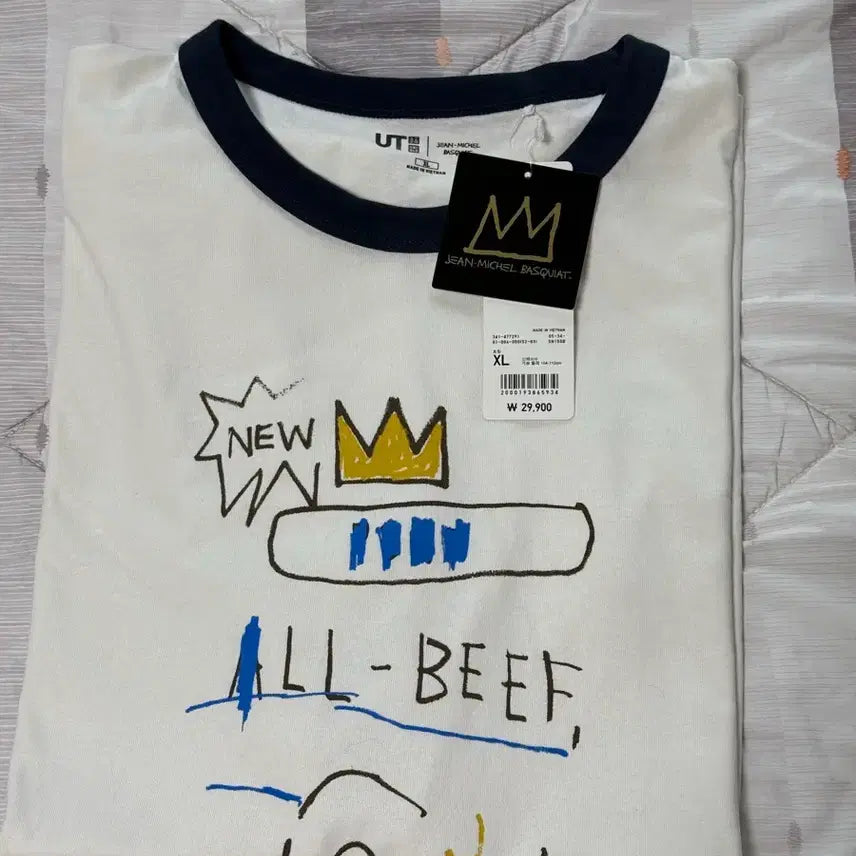 [BUNJANG] Uniqlo Ringer Tee XL / 유니클로 링거티 ut XL