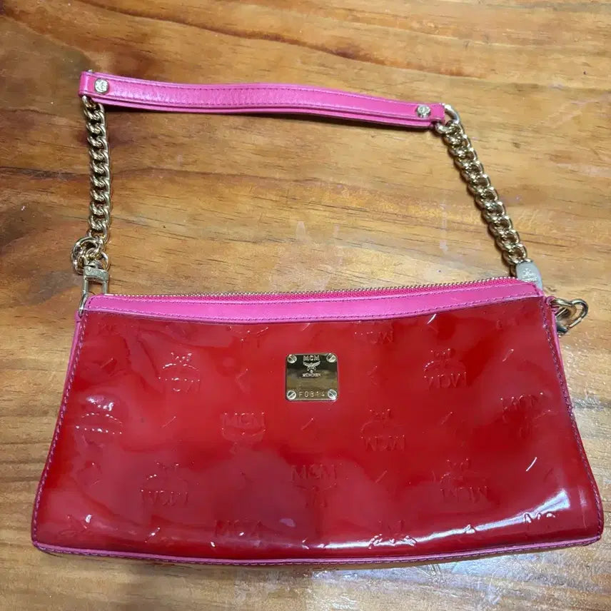 [BUNJANG] MCM Genuine Leather Shoulder Bag / MCM정품가방