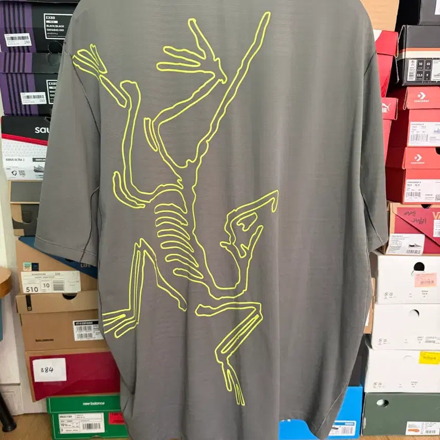 [BUNJANG] Arc'teryx Cormac Acr'teryx Logo Forage Header2 T-Shirt / [XXL]아크테릭스 코막 아크워드 로고 포리지 헤더2 반팔 티셔츠