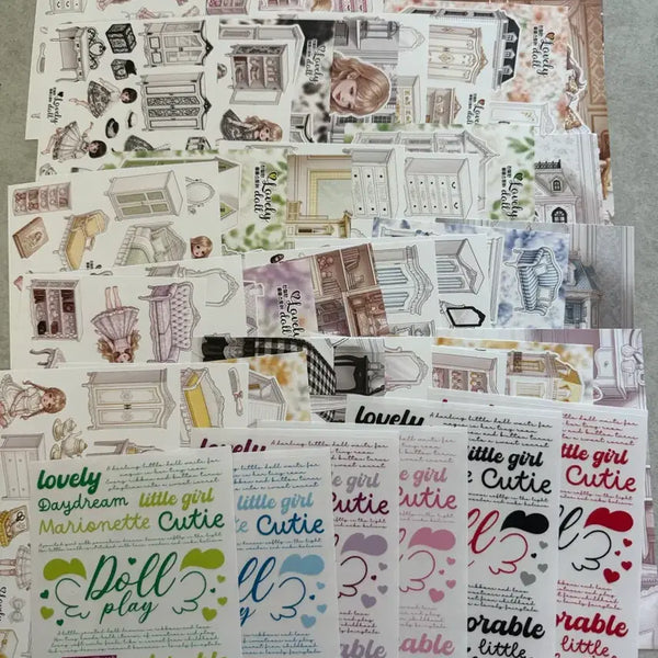 [BUNJANG] Yummy Yummy Emotional Deco Sticker Bundle Set / 친절한윰윰 친윰 감성다꾸 다꾸처분